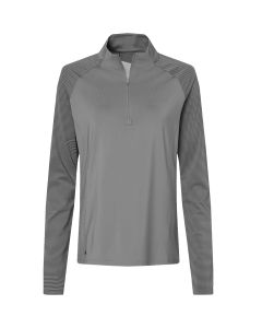 Adidas - Women's Stripe Block Quarter-Zip