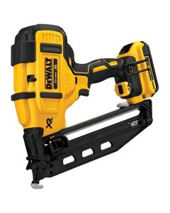 DEWALT 20V MAX 16GA ANGLED FINISH NAILER KIT