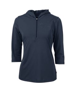 Cutter & Buck Women's Virtue Eco Pique Recycled Half-Zip Hoodie
