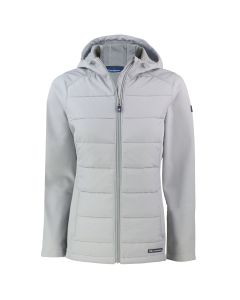 Cutter & Buck Women's Evoke Hybrid Eco Softshell Recycled Jacket