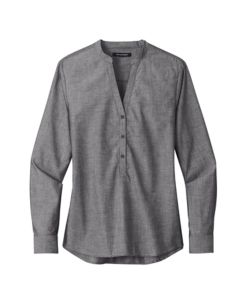 Port Authority - Ladies Longsleeve Chambray Easy Care Shirt
